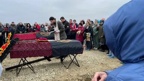 Похороны жертв терактов в России